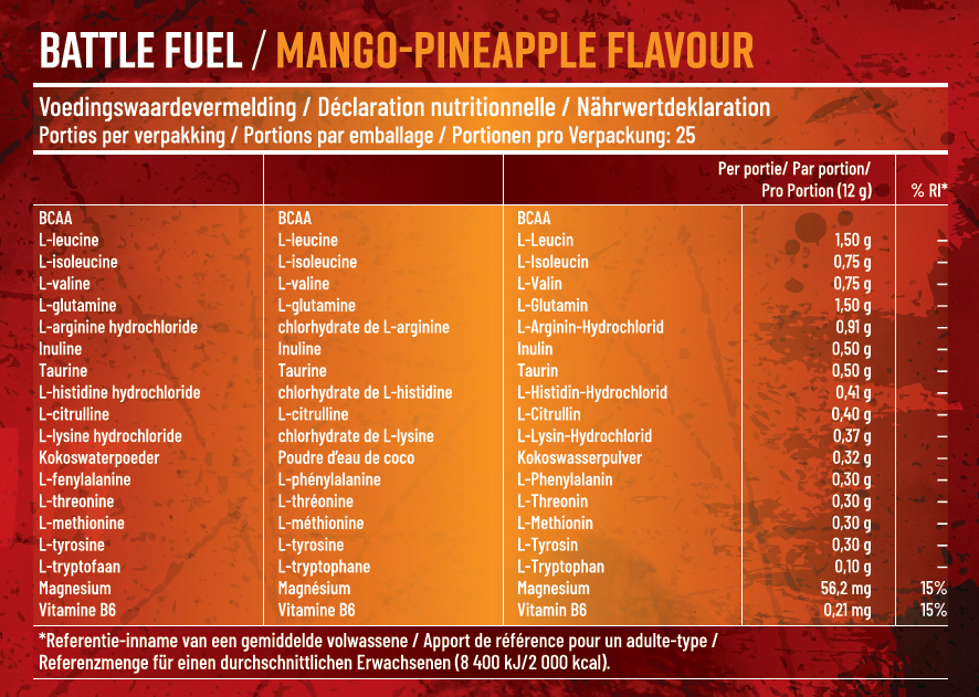 INTRA WORKOUT BATTLE FUEL