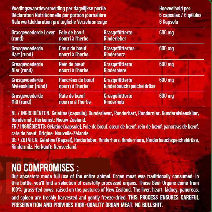 BEEF ORGANS