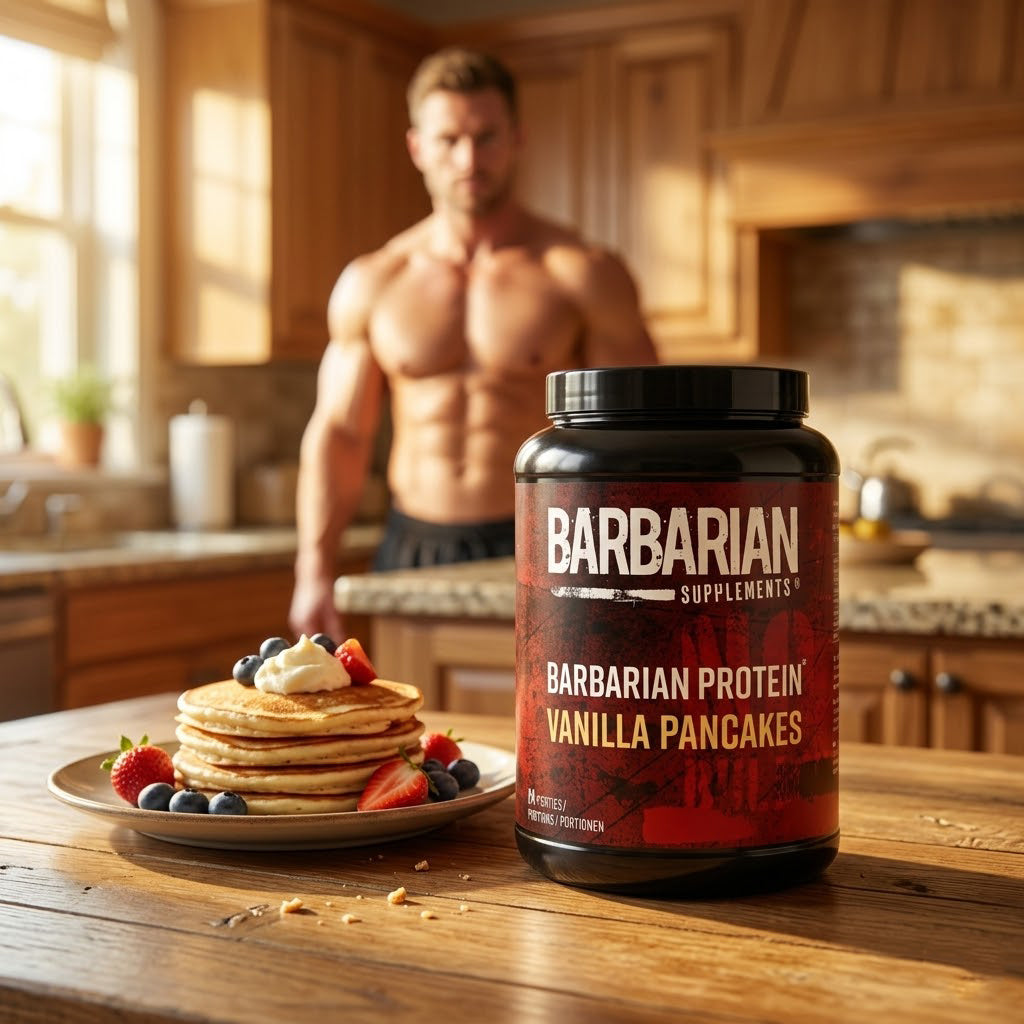 Barbarian Vanilla Protein Pancakes